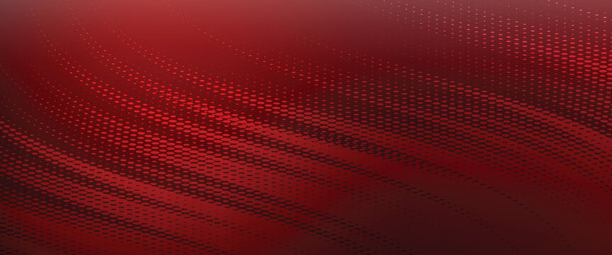 Red gradient pattern texture background. Sport Dots pop art style vector illustration. Template: Abstract dark red background with modern corporate concept.