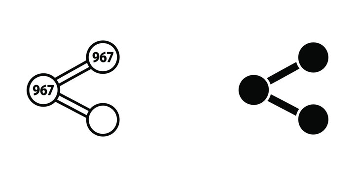 Comparison of labeled and unlabeled graph structures with three nodes and two edges