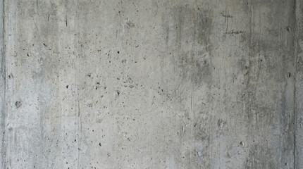 Fototapeta premium Industrial Concrete Texture Grey Minimalist Wall. Raw industrial concrete wall texture with subtle variations and imperfections in grey tones, minimalist background