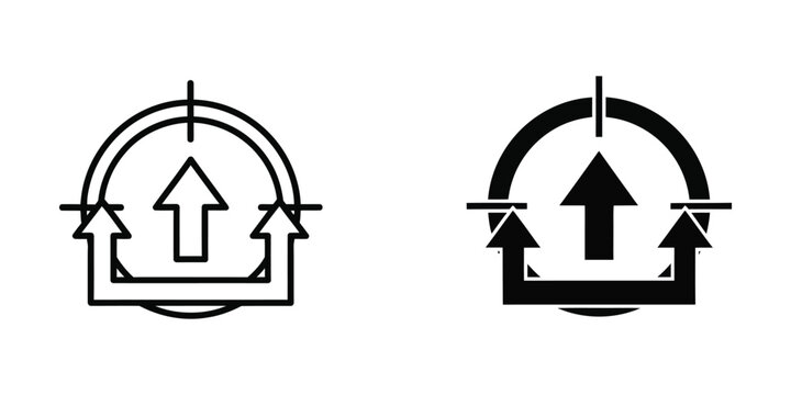 Diagrams depicting different types of mechanical or fluid flow control symbols