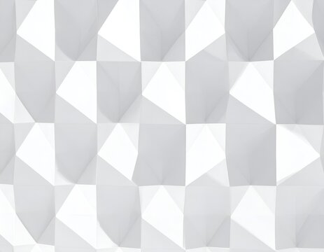 Abstract white geometric background