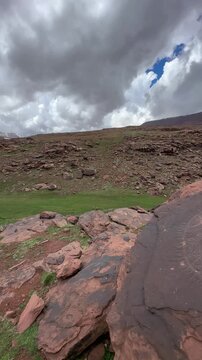 The famous sun engravings in the Plateau Yagur area