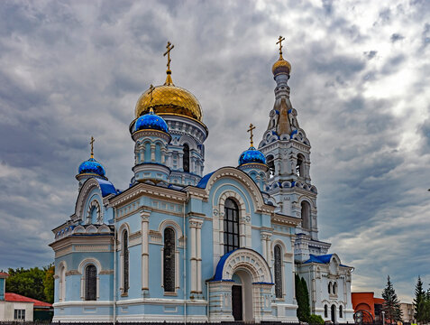Assumption of Our Lady cathedral, years of construction 1903 - 1912. City Maloyaroslavets, Russia
