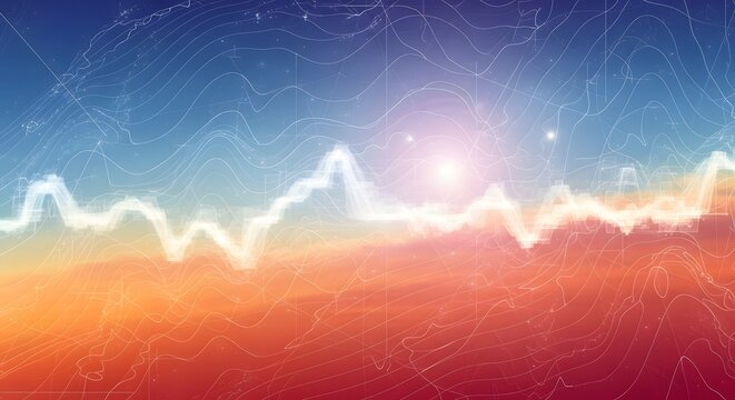Symbolic image of weather data