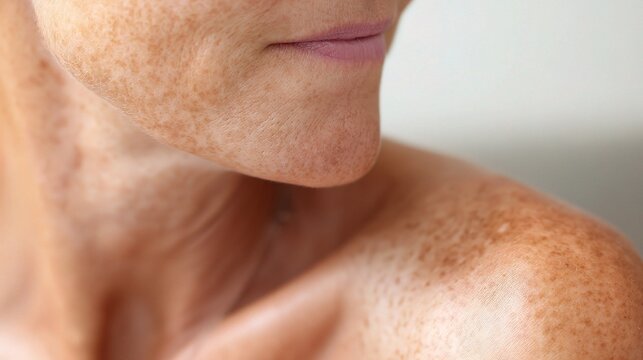 Medical illustration of skin cancer, displaying epidermal tumor pathology, dermatological diagnosis, ultraviolet damage factors and professional clinical treatment for skin oncology research