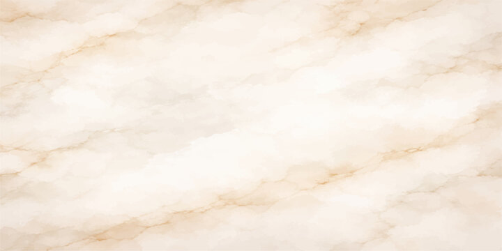 Antique parchment texture blends with vintage beige paper and white fluffy cotton clouds for a grungy retro sky design