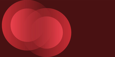 Obraz premium Red abstract background. Dynamic shapes composition modern background