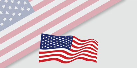 Fototapeta premium Happy US Labor Day greeting card background vector illustration