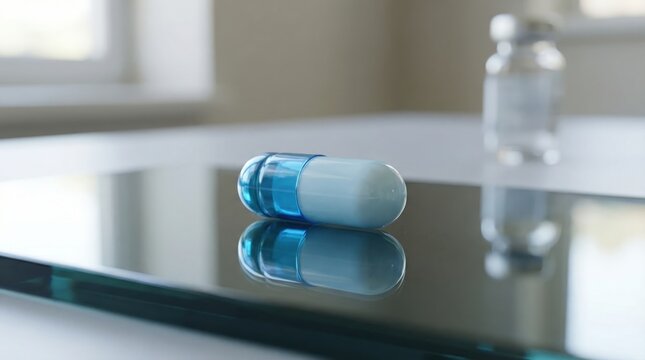Close-up of Capsule Reflection 182
