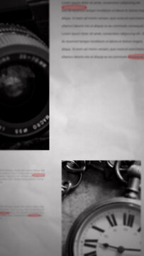 Vertical Text Match Cut 10