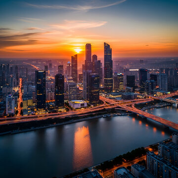 singapore skyline at night