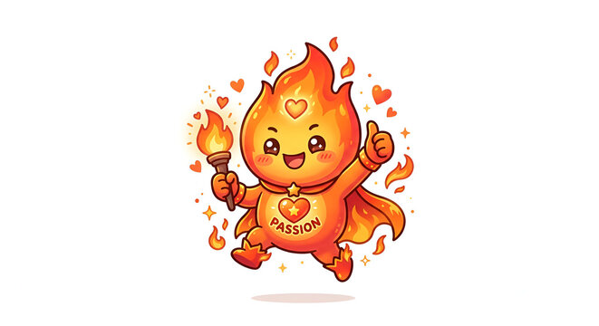 a passionate character(열정 캐릭터)