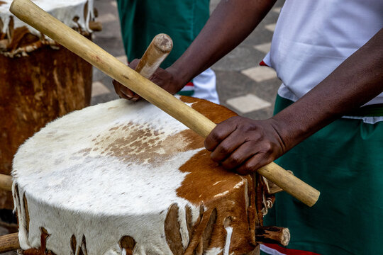 Kenyan drummer in Nairobi, Kenya