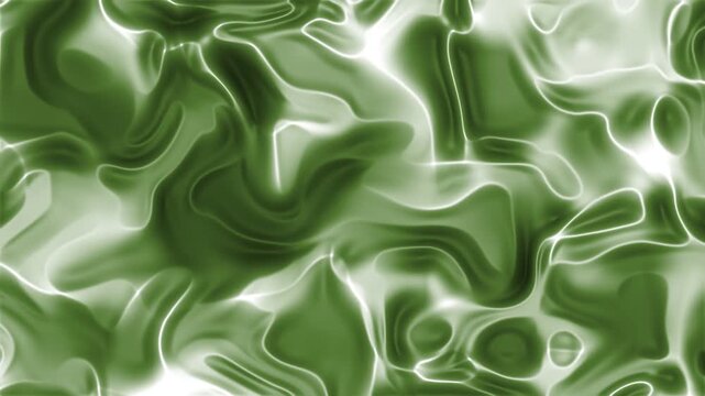 Green abstract pattern of flowing liquid or smoke. Perfect for backgrounds, environmental designs, packaging, digital art, and futuristic concepts.