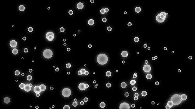 Flashing light effect  Buble