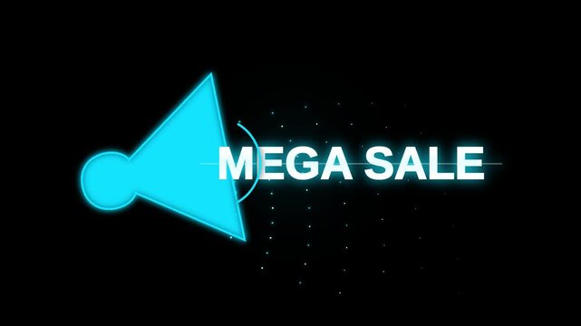 Mega Sale Promotion with 4K Footage Motion Graphic Elements Unveiled