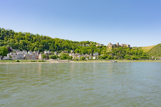 Ansicht von St. Goar am Rhein