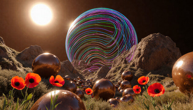 Poppy Sphere