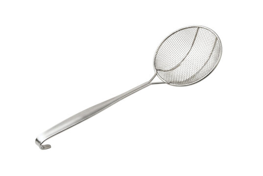Stainless steel wire mesh spider strainer kitchen tool