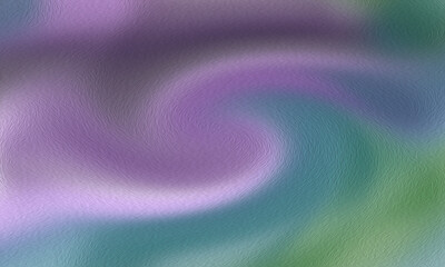 Fototapeta premium Abstract blend of purples and greens in a smooth gradient texture