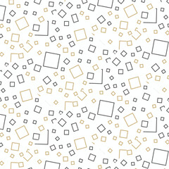 Obraz premium Random shifted white cube boxes block background wallpaper 