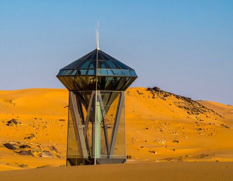 Unique Desert Structure - A Modern Oasis in Arad.