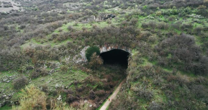 Devetashka Cave's Grand Entrance: A Bulgarian Natural Wonder