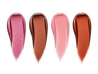 Fototapeta premium A collection of vibrant pink and red hot dogs arranged diagonally