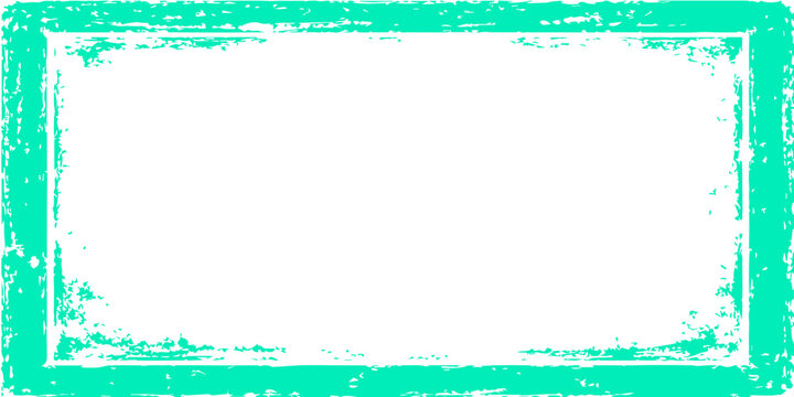 Green leaves frame border with natural floral design for decorative text and background use