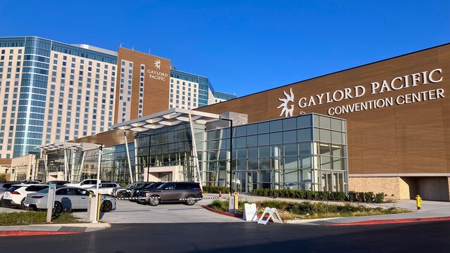 Chula Vista, CA USA - March 21, 2026: The Gaylord Pacific Resort and Convention Center with signage