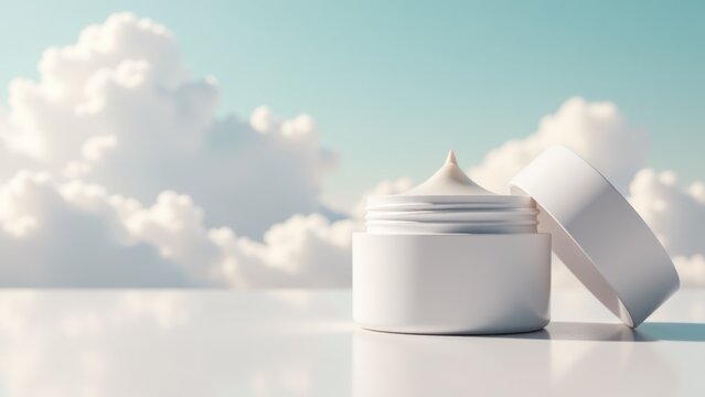 A jar of creamy goodness sits atop a wooden table, ready for use