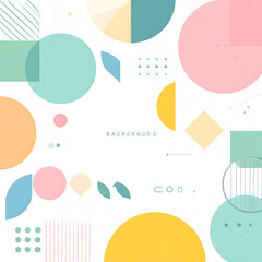Fototapeta premium seamless pattern with circles