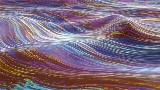 Abstract Fast Motion Footage of Unspecified Subject in 4K Resolution