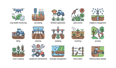 Fototapeta premium Smart farming technologies for sustainable agriculture solutions and efficient resource management
