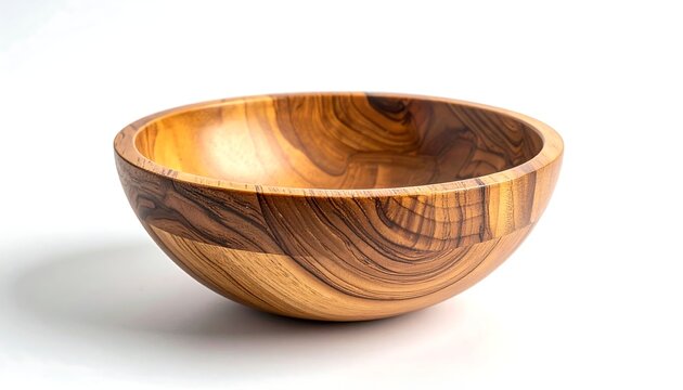 Wooden Bowl - A Rustic and Elegant Kitchen Essential.