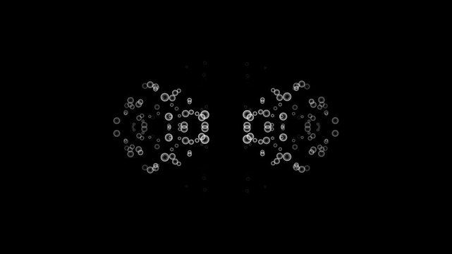 Magical glitter burst circle, sparkling dust trail, fairy pixie glow overlay, shining particle wave, festive animation loop, dreamy shimmer effect, green screen background, 4k ultra hd