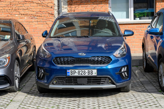  April 2, 2026, Tbilisi, Georgia Kia Niro compact crossover SUV