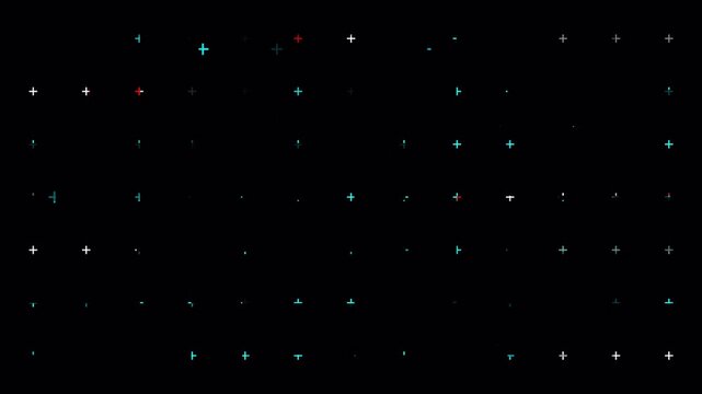 Minimal Digital Cross Pattern Background with Futuristic Cyber Technology Grid and Abstract Data Design