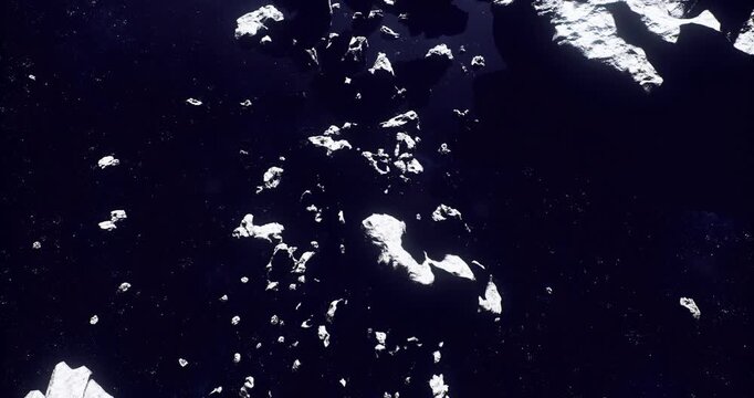 Dense debris stream surrounding fractured asteroids, high risk collision scenario, scattered fragments create chaotic orbital maze, cinematic low light contrast