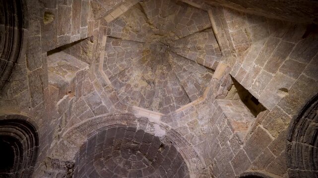 View of Deyrulzafaran Monastery Mor Hananyo in Mardin