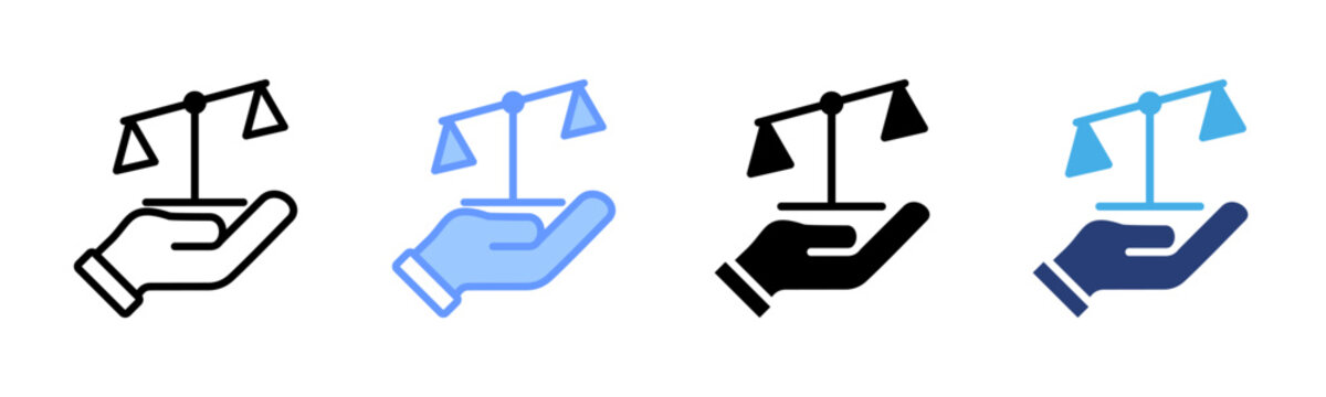 Feasibility Studies icon set multiple style collection