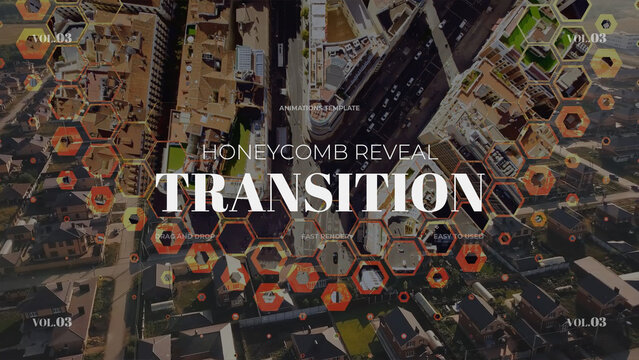 Honeycomb Reveal Transition / Horizontal / Part 03