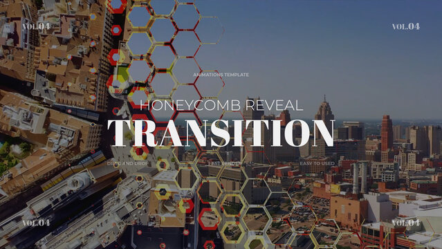 Honeycomb Reveal Transition / Horizontal / Part 04