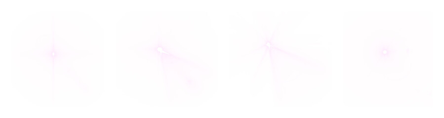 Obraz premium PNG Abstract red light patterns on transparent background