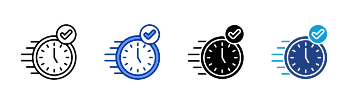 Rapid Response icon set multiple style collection