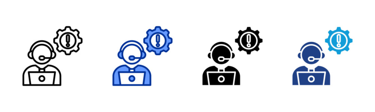 Command Center icon set multiple style collection