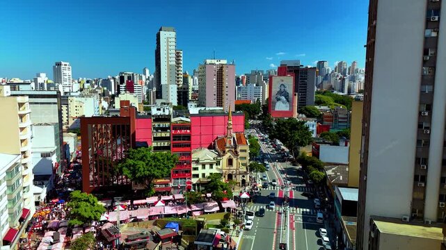4K City Liberdade Sao Paulo Japan 