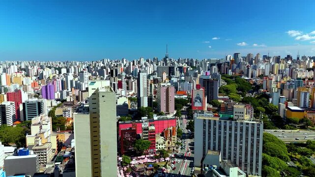 4K City Liberdade Sao Paulo Japan 