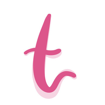 t alphabeth from lettering
