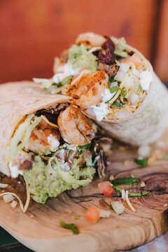 Surf n Turf Burrito
